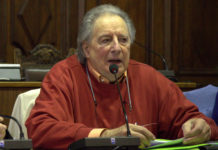 Vittorio Civitella e il muraglione dei Partigiani
